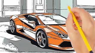 Sketching the Drive A Real-Life Story for Car Lovers Animated Tale of Passion and Restoration by Mega Inspiration 79 views 2 months ago 3 minutes