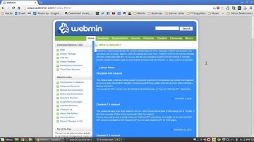 Guide how to install and configure Webmin on Linux Server