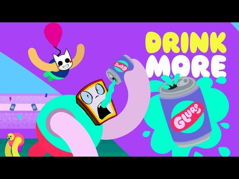 Видео: УПРАВЛЕНИЕ КОЛОБКОМ В ЭТОЙ ИГРЕ ЛОМАЕТ МОЗГ И ПАЛЬЦЫ РУК :D Drink More Glurp