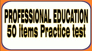 Educational Technology//PROF ED// LET questions with answer key