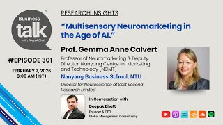 AI Meets Brain Science: Prof. Gemma Calvert Reveals Multisensory Neuromarketing Secrets