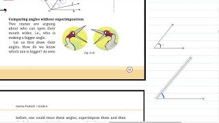 Lines & Angles | Class 6 | Chapter 2 | 2.7 | Comparing angles without superimposition | Explainer