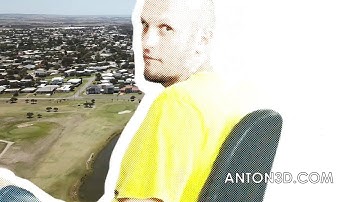 Combining drone video and 3D animation.