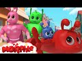 Morphing family  morphle   old macdonalds farm  moonbug kids  animal cartoons for kids