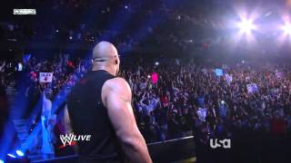 The Rock Returns To Wwe Raw 140211 720P Hd