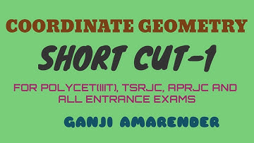 POLYCET, COORDINATE GEOMETRY, SHORT CUT-1(HOW TO REMEMBER THE AREA OF TRIANGLE 𝙁𝙊𝙍𝙈𝙐𝙇𝘼 IN EASY WAY)