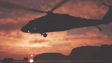 UH60 Landing simulation|Unreal Engine5.1|Lumen|