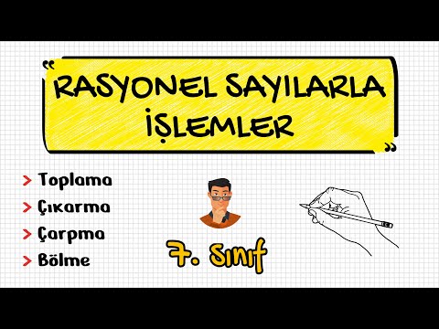 Rasyonel Sayılarla İşlemler | 7. Sınıf