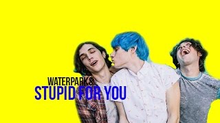 Video thumbnail of "Stupid For You - Waterparks LYRICS"