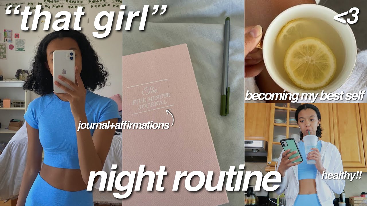 that girl night routine! becoming that girl pt. 2 