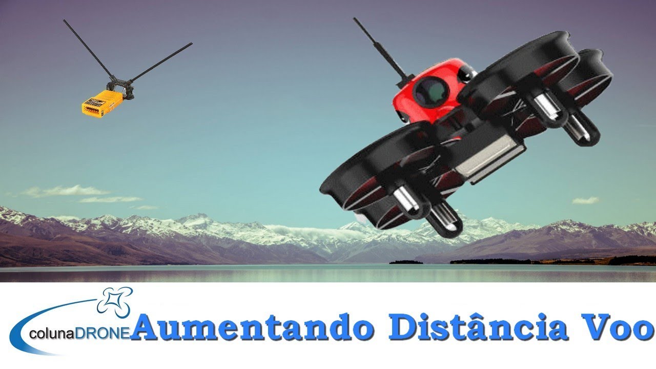 Coluna Técnica - Como aumentar facilmente a distância de voo de Drones? |  colunaDRONE - YouTube