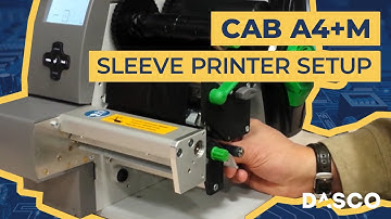 Cab A4+M Sleeve Printer with Perforation Cutter Overview