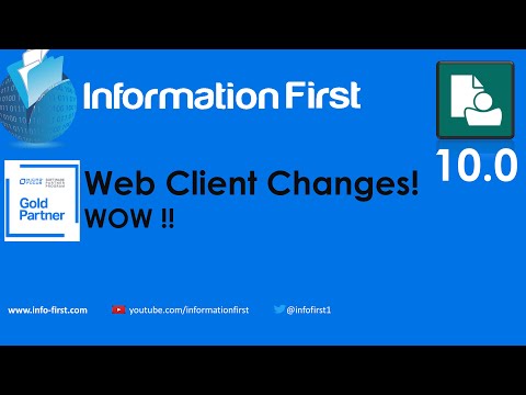 CM10 - Webclient Overview