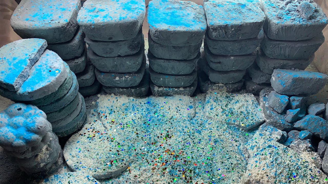 🚨Squeaky Gym Chalk tooped with Cornstarch Mass Crush Variety Shapes and ...