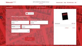 Yearbook Purchase Tutorial with Ms. Bartlett