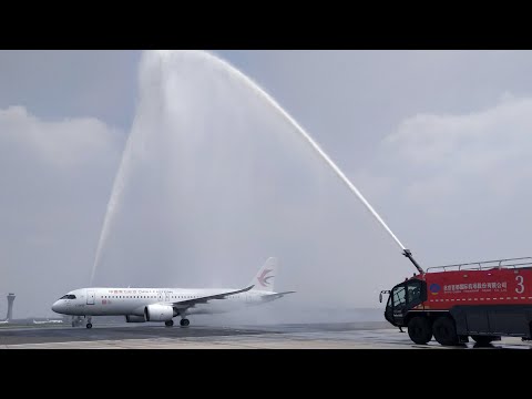 China's C919 aircraft completes inaugural commercial flight