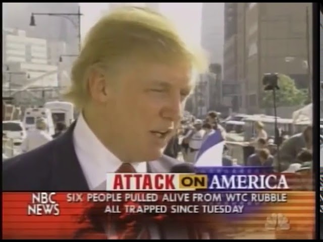 Interview: Donald Trump After 9/11 on NBC - September 13, 2001