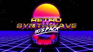 Retro Synthwave 80's || VJ Loops Video Mix EDM