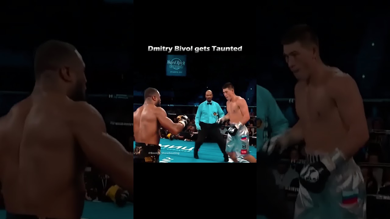 Taunting Dmitry Bivol 