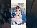 可愛いメイド服を着てご機嫌のうさちです🥰