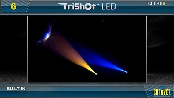 TriShot LED: tri-colored, LED-powered color changer by CHAUVET