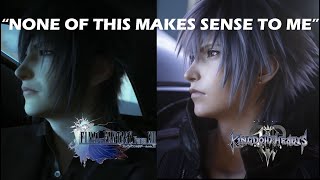 Final Fantasy Versus XIII & Kingdom Hearts III reMind Ending COMPARISON