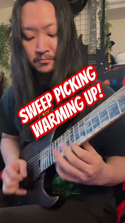 Sweep picking! #metal #guitar