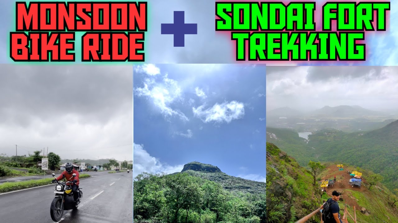 SONDAI FORT 2023😍😍🔥Near Mumbai/Thane | BIKE RIDE with 