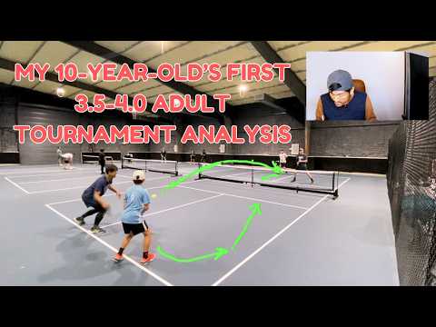 My 10 Year Old And I Did Our First DUPR 3 5 4 0 Adult Tournament Point By Point Analysis 