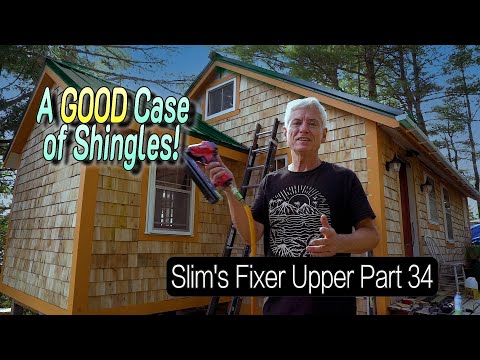 Cabin Exterior Finished! Slim's Fixer Upper Tips