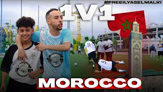 أول CHALLENGE 1VS 1 في المغرب🤯⚽️🇲🇦 !!’!