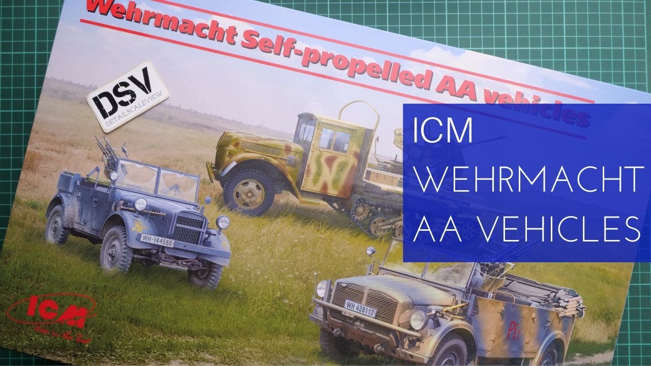 Self-propelled AA guns of the Wehrmacht |ICM|DS3526| 1:35