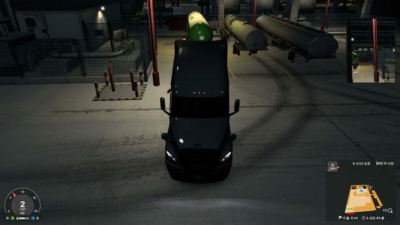 American Truck Simulator(ATS) : 217 Miles from Phoenix to El Centro / Freightliner Cascadia 2019