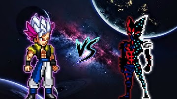 Gogeta Ultra Ego Instinct V2 (New) VS Monster Garou in Jump Force Mugen