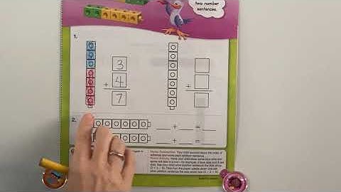 1.7a Envision Math First Grade Topic 1 Lesson 7