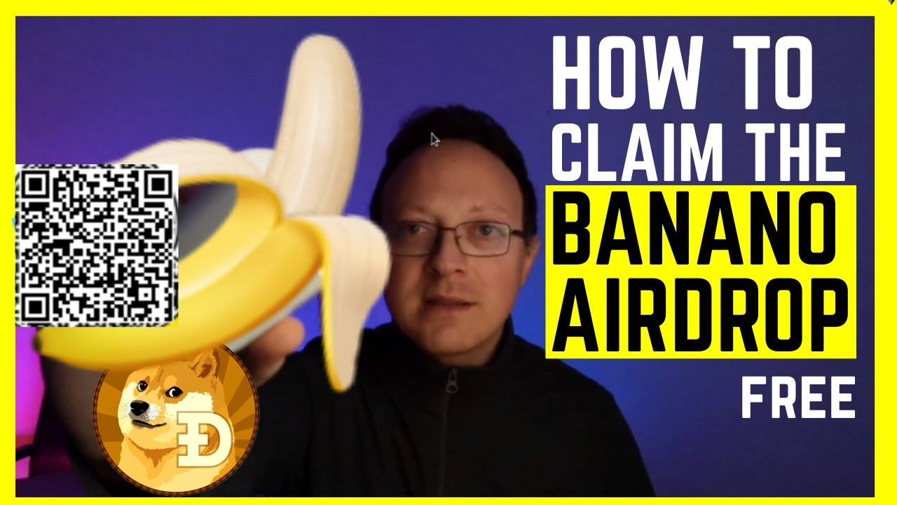 🍌 HOW TO CLAIM THE BANANO AIRDROP FOR FREE NANO CRYPTOCURRENCY HOLDERS -  TUTORIAL