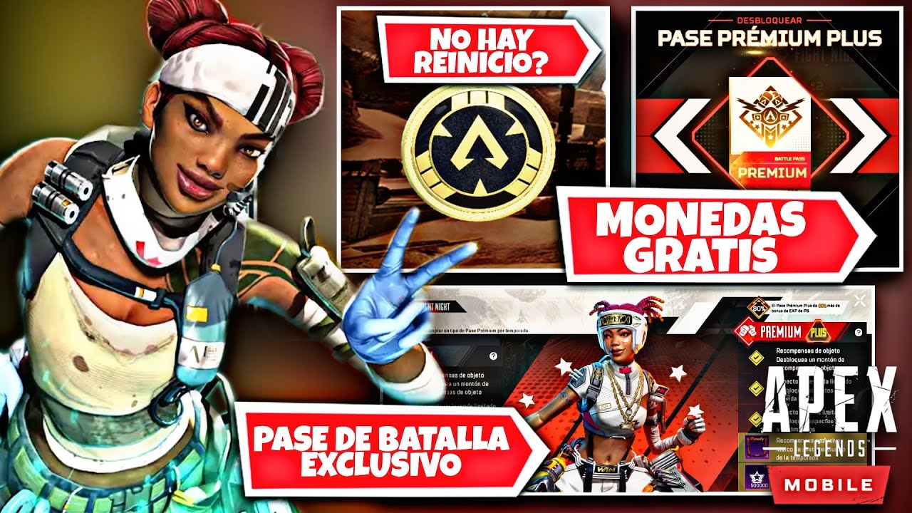 MONEDAS GRATIS EN APEX LEGENDS MOBILE? COMO CONSEGUIRLAS? RECOMPENSAS, SKINS Y PASE DE BATALLA!