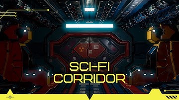 Sci-Fi Corridor, level design.