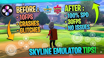 [NEW] How To Increase FPS In Pokemon Sword On Skyline Emulator Android - Tips & Gameplay