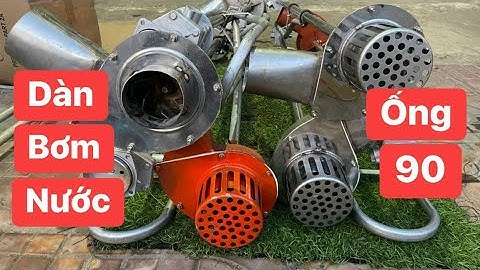 Dàn tắc xi bơm nước ống 90 Gắn máy cắt cỏ 260-330. Giúp rút nước & bơm nước dễ dàng & gọn nhẹ