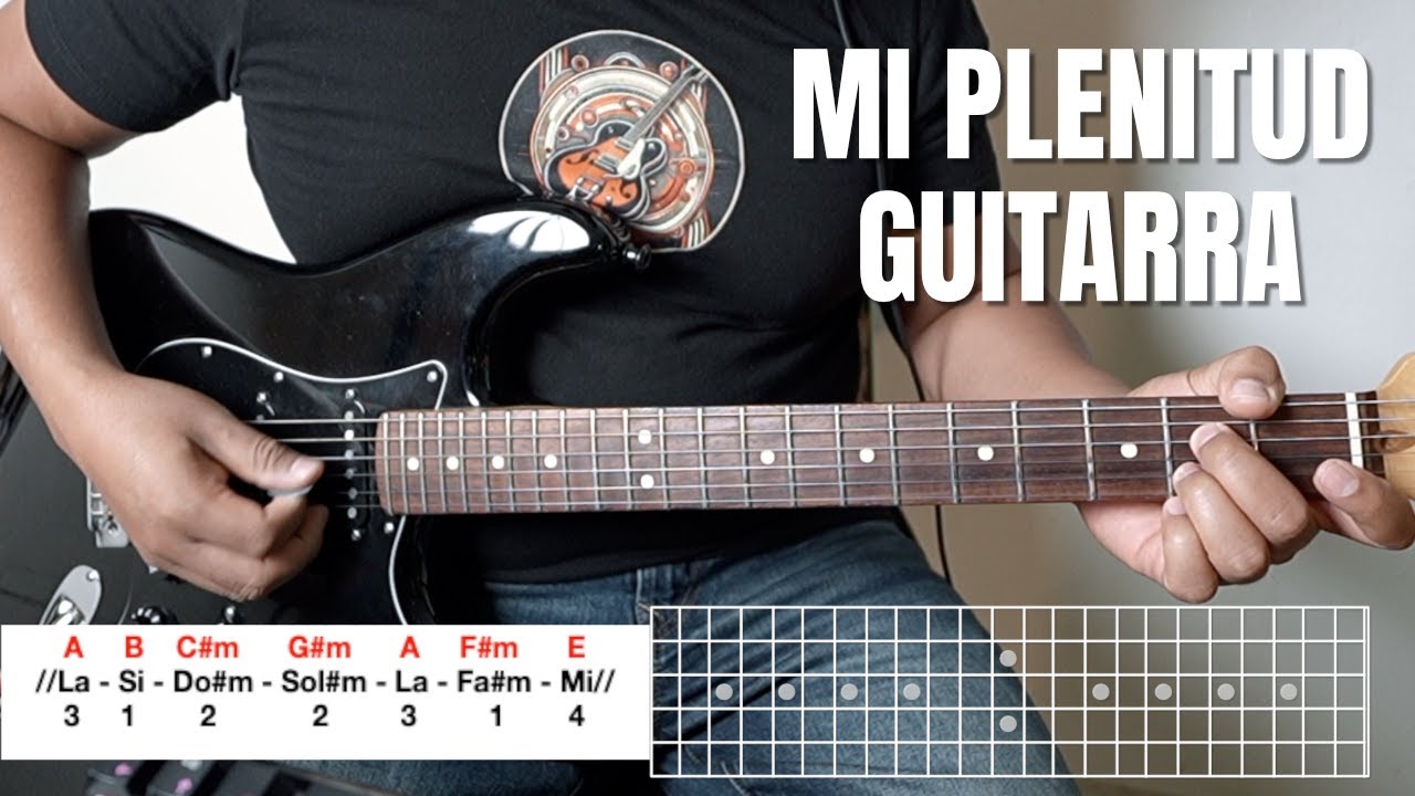 Tutorial de Guitarra: 'Eres Mi Plenitud' - Marcos Brunet (Acordes y Guía Paso a Paso)
