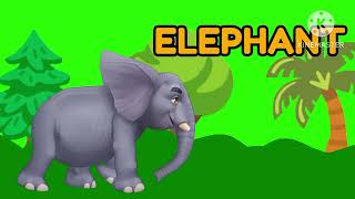 Learn The Abcs E Is For Elephant