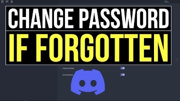 How to Change Discord Password If You Forgot It (2022) - Reset Discord Password