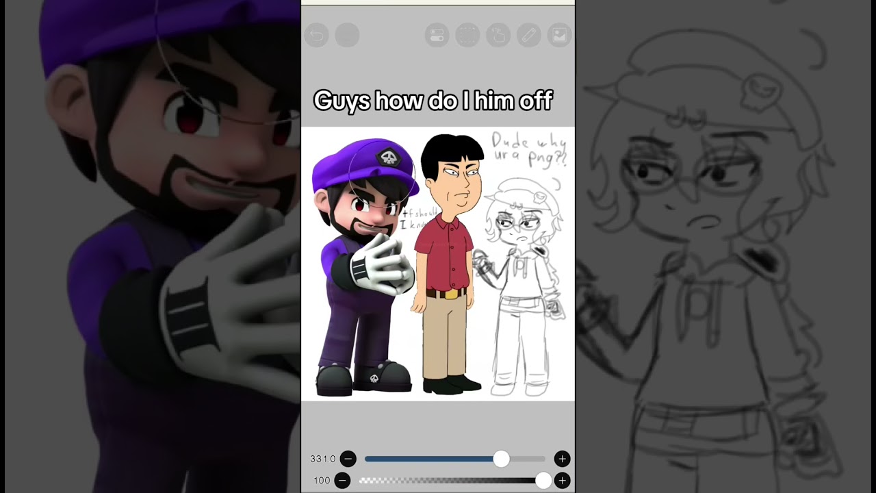 How do I get him off 😭||#familyguy #meme