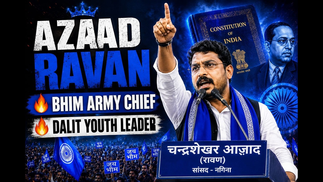 Chandrashekhar Azad Ravan Biography in Hindi | Bhim Army Chief | Dalit ...