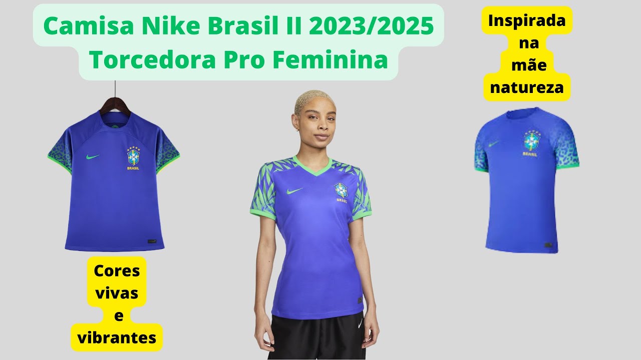 Camisa Nike Brasil I 2023/25 Torcedor Pro Masculina (Copa do Mundo  Feminina) - Lojão dos Esportes