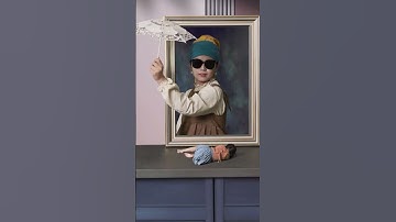 Bức tranh biết di chuyển  #shorts #douyin #tiktiokvideo #giaitri #tiktiokvideo