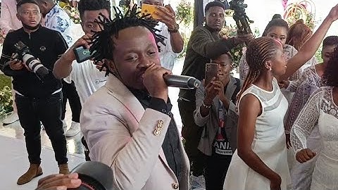 SEE HOW BAHATI ARRIVED AT FORTUNE MWIKALI WEDDING👰💍🤵💒 TODAY MUST WATCH