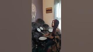 30/SIMALAKAMA-VITA ALVIA. Drum cover.Outfit by Ayara Indonesia