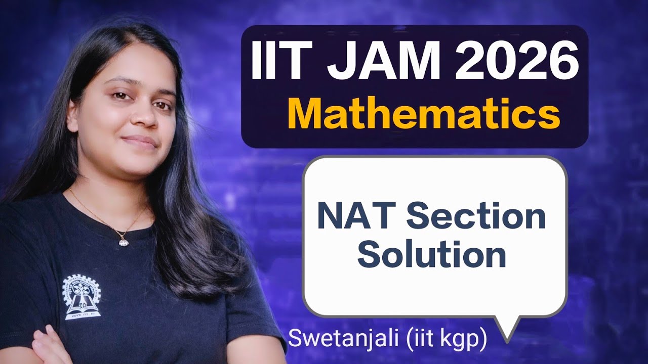 JAM 2026 (MATHEMATICS) | SOLUTION